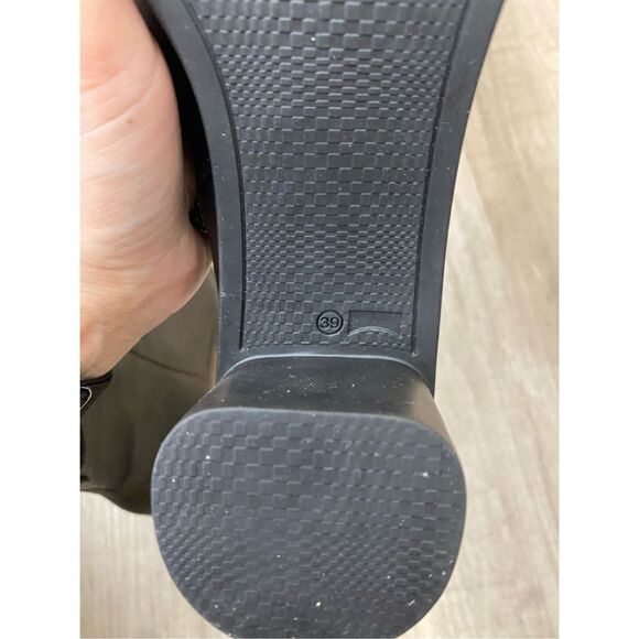 Camper NWOT* Meda Black Leather Boots, Size EU 39 / US 9, MSRP $238 - Picture 11 of 12